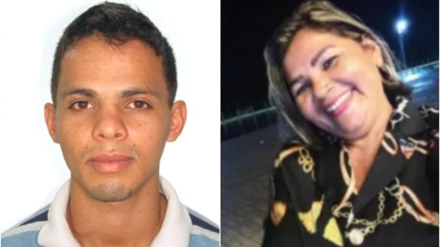 Jeferson Alves de Lima e a esposa Maria Aparecida dos Santos Sousa