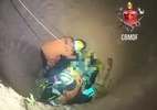 Vídeo: Mulher cai em cisterna de 7 metros e é resgatada por Bombeiros no DF - Corpo de Bombeiros do Distrito Federal
