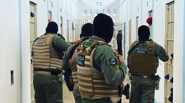 Ação de policiais penais em presídio de Maceió