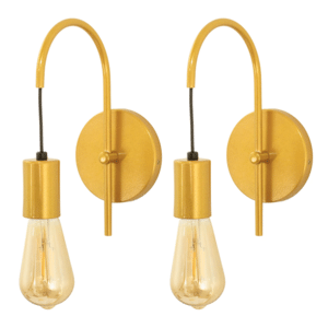 Kit de deux luminaires muraux