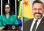 Pesquisa Quaest no Acre: Mailza Assis tem 62% e Alan Rick 38% dos votos válidos
