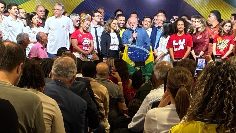 Lula discursa após vitória Lula discursa após vitória