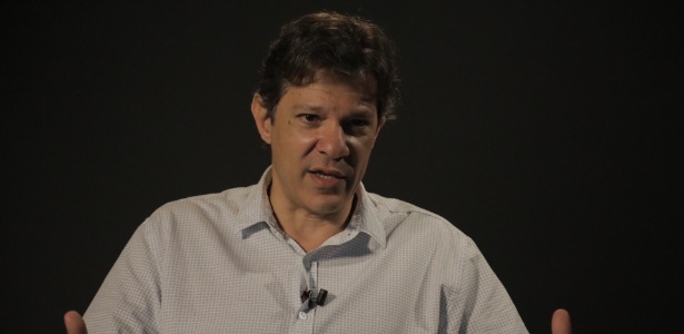 17.jan.2018 - O ex-prefeito de São Paulo e ex-ministro Fernando Haddad concede entrevista na sede do UOL, em São Paulo - Simon Plestenjak/UOL - Simon Plestenjak/UOL