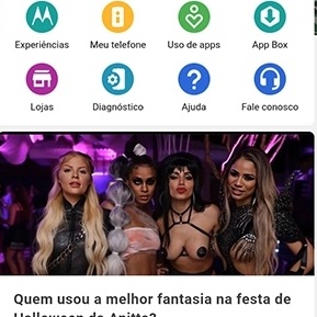 Como ver notícias em celulares Motorola com app Hello You