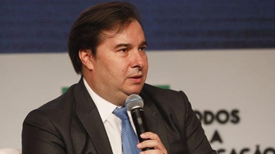 O presidente da Câmara dos Deputados, Rodrigo Maia, participou de evento do Todos Pela Educação em Brasília - Reprodução - 9.mar.2020/Instagram/rodrigomaiarj