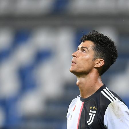 Cristiano Ronaldo em partida da Juventus - JENNIFER LORENZINI