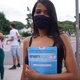 Poliana Ferreira, 29, descreveu que o ambiente estava totalmente seguro para fazer Enem em São Paulo - André Porto/UOL