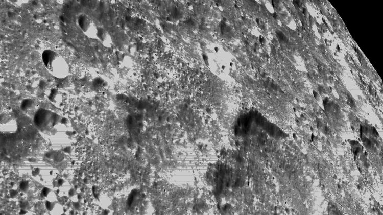 Cráteres de la Luna Artemisa - NASA - NASA