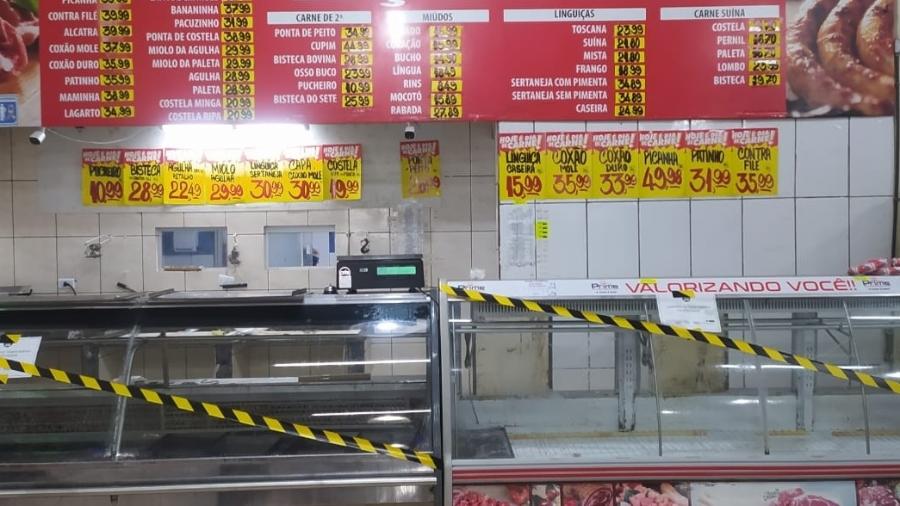 Supermercado é interditado por vender carne imprópria para consumo - Divulgação/Polícia Civil de Mato Grosso do Sul