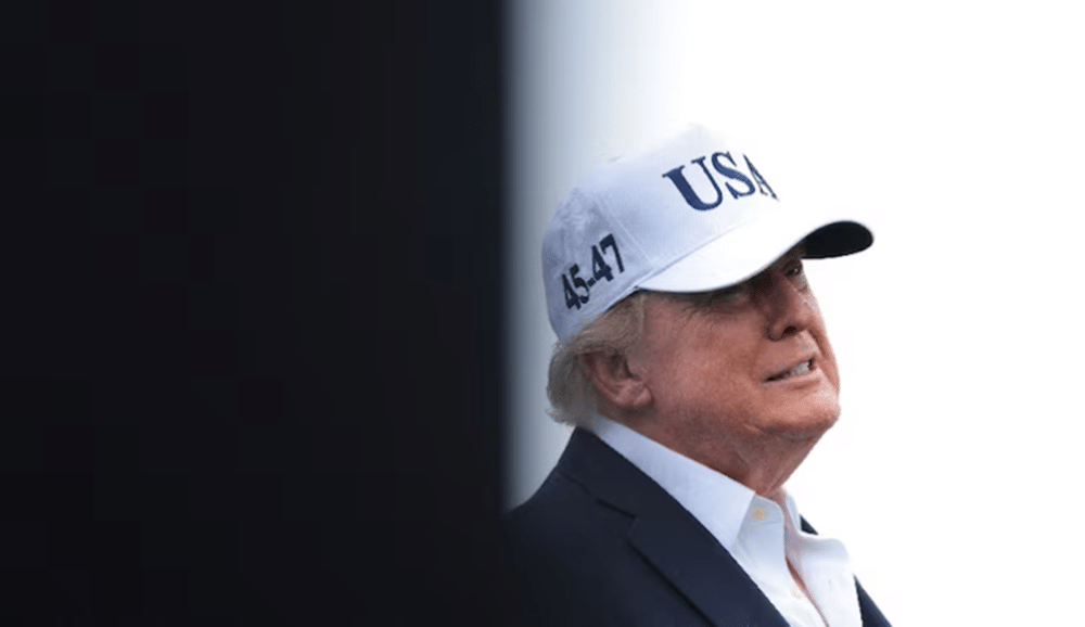 Donald Trump assiste ao Amgen Irish Open no Trump International Golf Links em Doonbeg, Irlanda - undefined