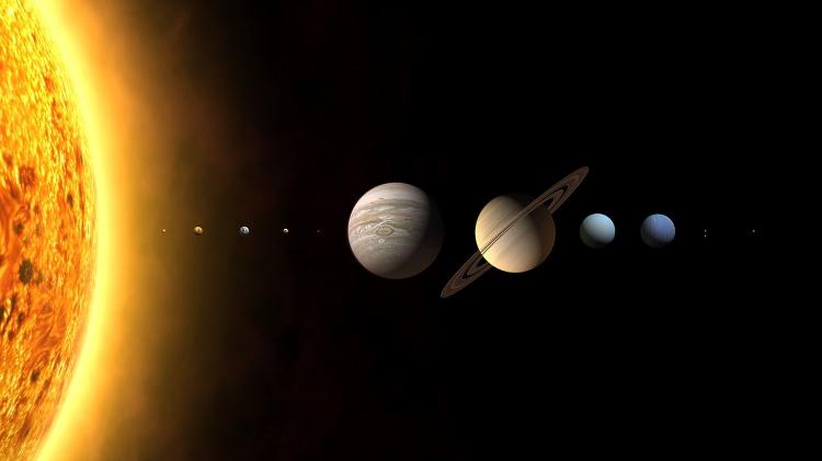 Sistema Solar - International Astronomical Union/Martin Kornmesser - International Astronomical Union/Martin Kornmesser