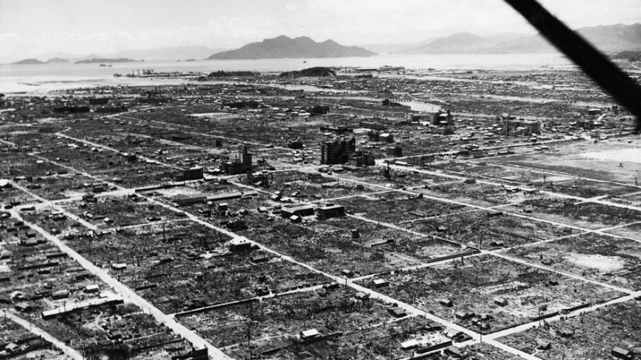 Cidade de Hiroshima destruída na Segunda Guerra  - Getty Images/BBC