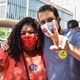 26 out. 2020 - Guilherme Boulos (Psol) faz campanha na Av. Paulista, onde respondeu perguntas de pessoas que passavam pelo local - ROBERTO CASIMIRO/ESTADÃO CONTEÚDO