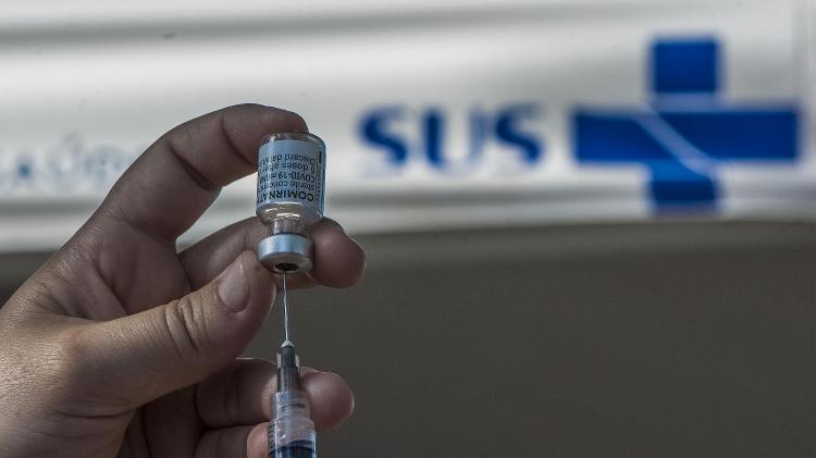 A vacina contra a covid-19 são distribuídas pelo SUS - JURANIR BADARó/ESTADÃO CONTEÚDO - JURANIR BADARó/ESTADÃO CONTEÚDO