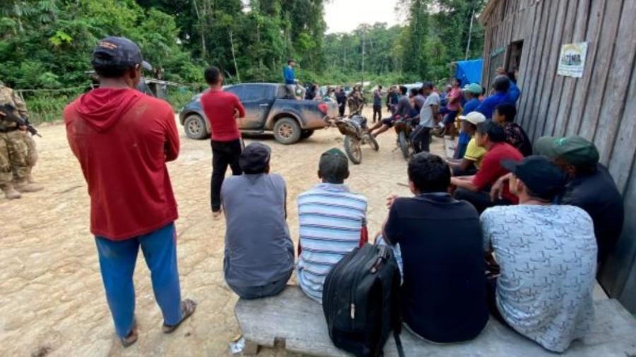 Trabalhadores são resgatados no Pará, estado que lidera o ranking com 12 operações no período do levantamento - MPT/Divulgação