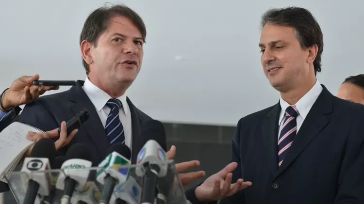 Senador Cid Gomes e Camilo Santana: aliança ameaçada - Antonio Cruz/ Agência Brasil - Antonio Cruz/ Agência Brasil