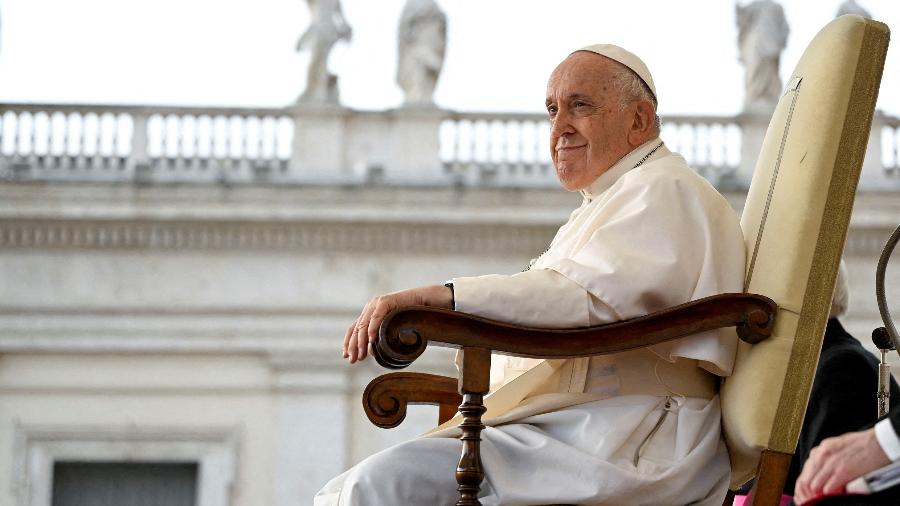Papa Franscisco em foto de arquivo