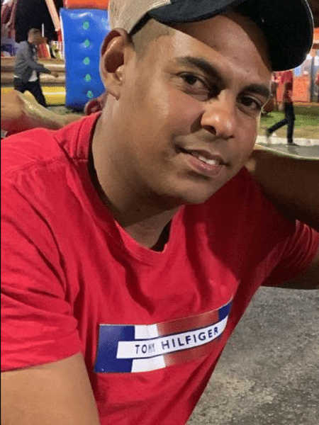 O caminhoneiro Uender Silva de Alencar, de 30 anos 