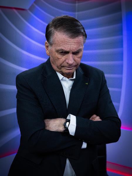 14.05.25 - O ex-presidente Jair Bolsonaro (PL) em entrevista ao UOL, em Brasília 14.05.25 - O ex-presidente Jair Bolsonaro (PL) em entrevista ao UOL, em Brasília