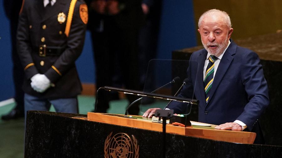 23.set.2025 - O presidente Lula discursa na Assembleia-Geral da ONU, em Nova York