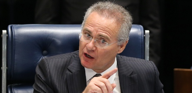O presidente do Senado, Renan Calheiros, acelerou a tramitação da PEC - Alan Marques/ Folhapress