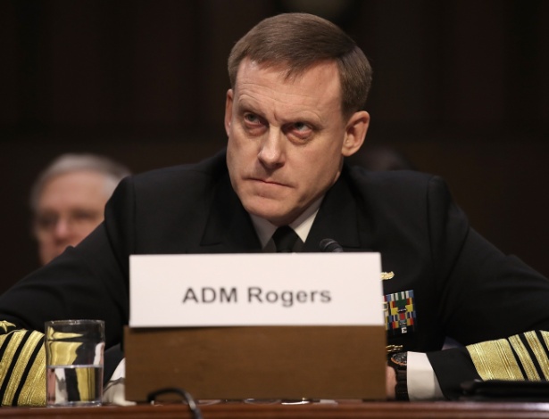 O almirante Michael Rogers - Win McNamee/Getty Images/AFP