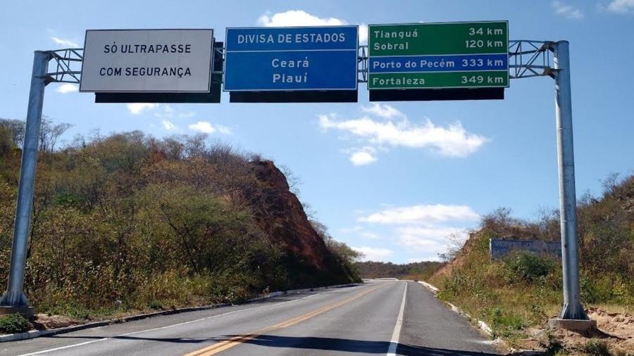 Divisa entre Piauí e Ceará, que é área de disputa - Eric de Melo Lima