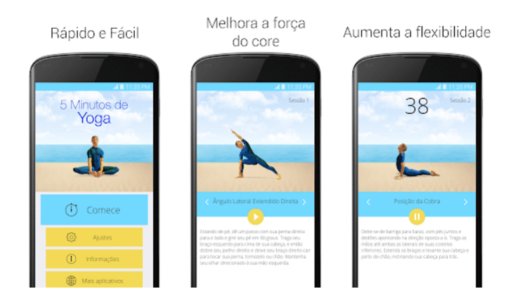 5 minutos de Yoga - Divulgação - Divulgação
