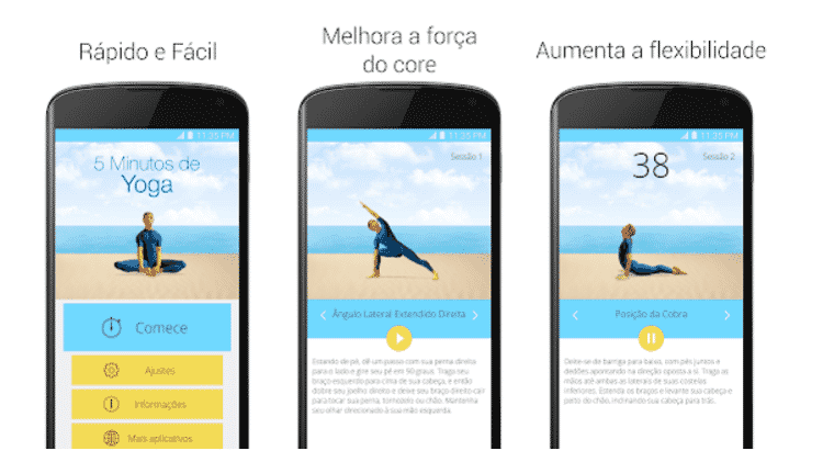 5 minutos de Yoga - Divulgação - Divulgação