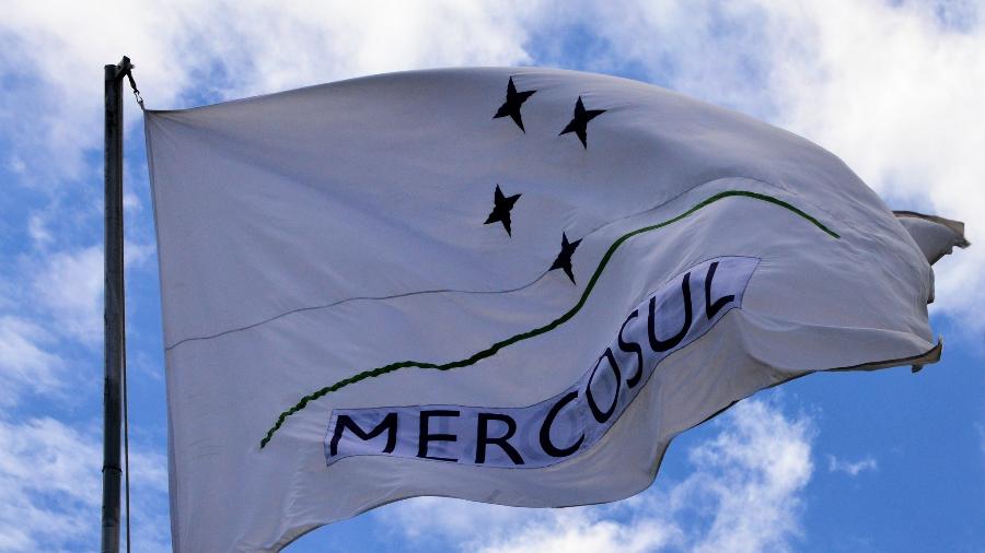 A bandeira do Mercosul