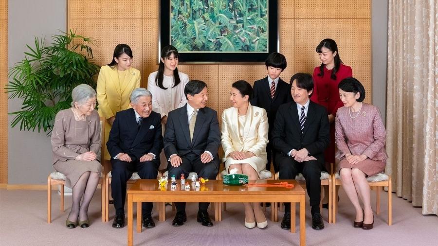 Família real japonesa - Divulgação/Império Japonês