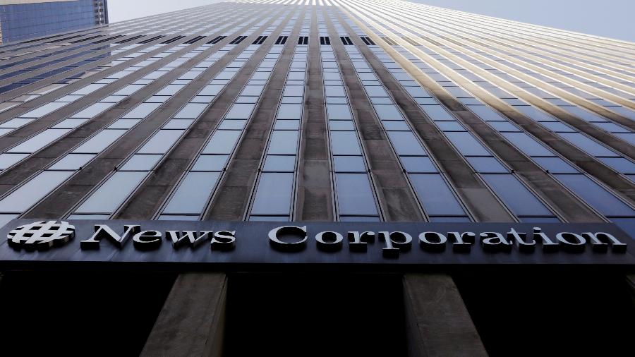 Prédio da News Corporation no centro de Manhattan, em Nova York, em 27 de fevereiro de 2018 - LUCAS JACKSON/REUTERS