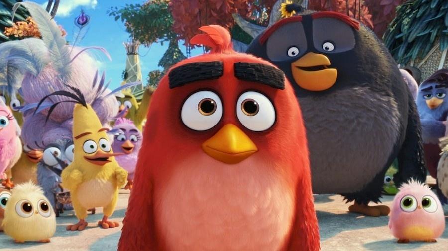 Cena do filme de animação "Angry Birds" (2016) - Divulgação/Sony Pictures