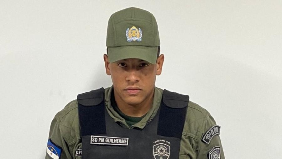 O soldado Guilherme Barros matou a esposa grávida e atirou contra quatro colegas do batalhão onde trabalhava, matando um deles, nesta terça-feira (20), antes de cometer suicídio. - Divulgação/Policia Militar de Pernambuco
