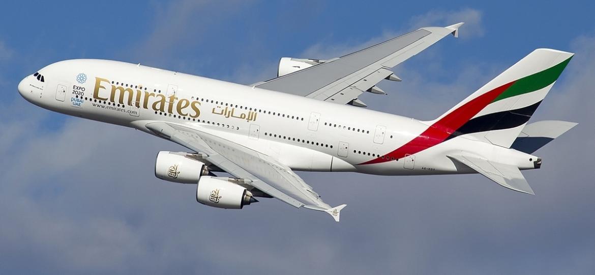 Airbus A380 da Emirates - Divulgação