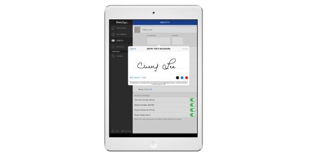 DocuSign é o aplicativo mais usado no gênero de assinatura digital usando telas touch - Divulgação