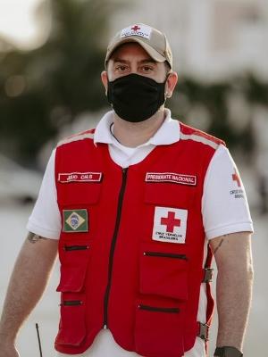 Júlio Cals, presidente da Cruz Vermelha Brasileira - André Benicio/ASCOM CVB - André Benicio/ASCOM CVB