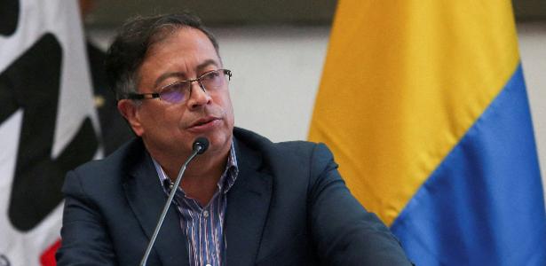 O presidente da Colômbia, Gustavo Petro 