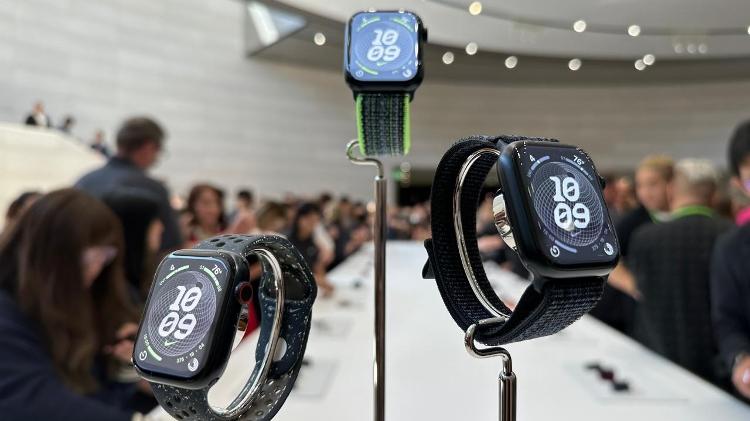 Nova linha de relógios da Apple: Watch Series 9 e Watch Ultra 2, lançados em Cupertino, Califórnia (EUA) 