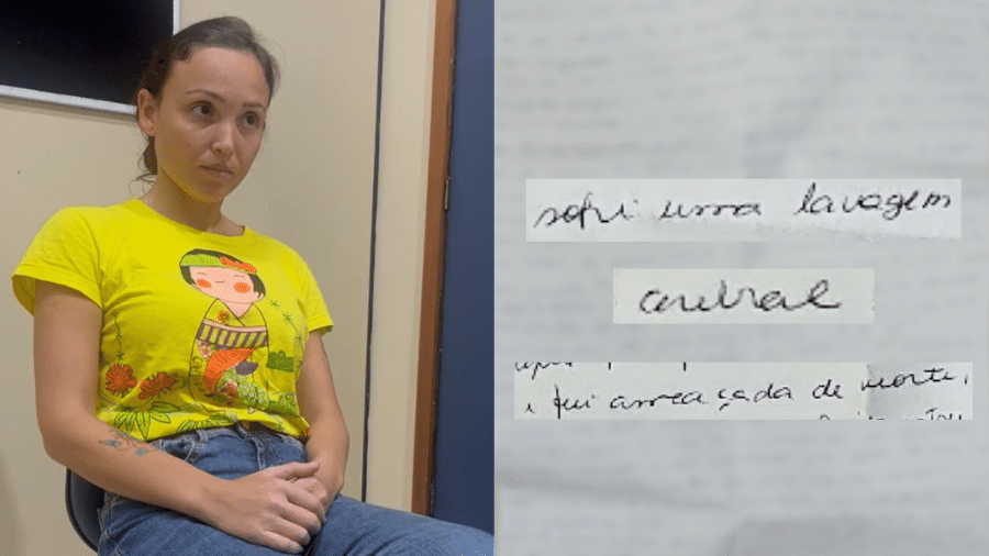 Júlia Andrade Cathermol Pimenta e a carta que ela escreveu para outro namorado