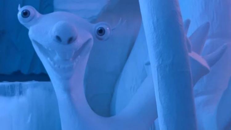Sid, da A Era do Gelo, no Ice Bar Sid, da A Era do Gelo, no Ice Bar