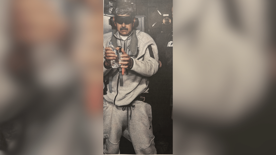 Donald Trump divulgou imagem de presidente venezuelano, Nicolás Maduro, pela primeira vez no início da tarde de hoje 