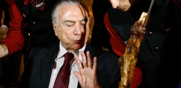 O presidente da República, Michel Temer, em jantar ocorrido em março - Pedro Ladeira/Folhapress