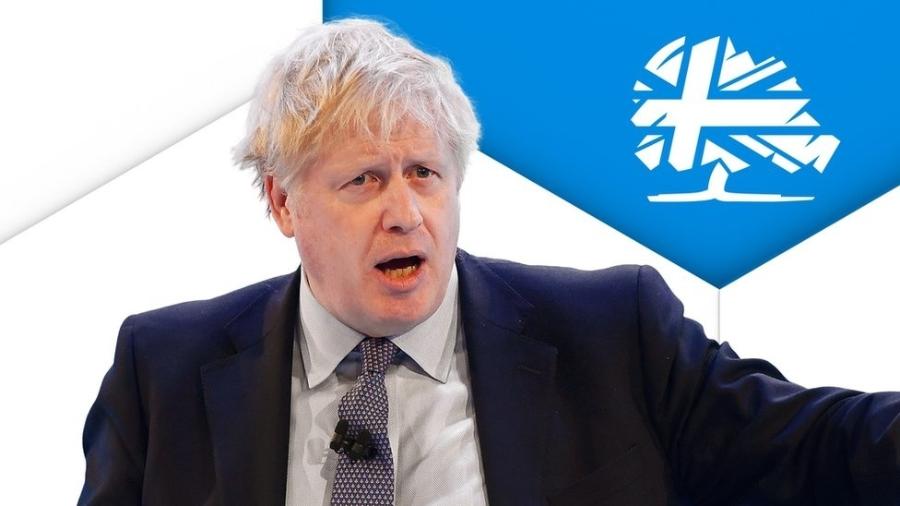 Primeiro-ministro, Boris Johnson, liderou os conservadores na mais ampla vitória em mais de 30 anos - BBC