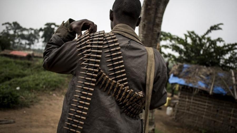 Os integrantes das ADF são rebeldes muçulmanos ugandeses instalados no leste da RDC desde 1995 e que se opõem ao regime de Yoweri Museveni -  JOHN WESSELS / AFP