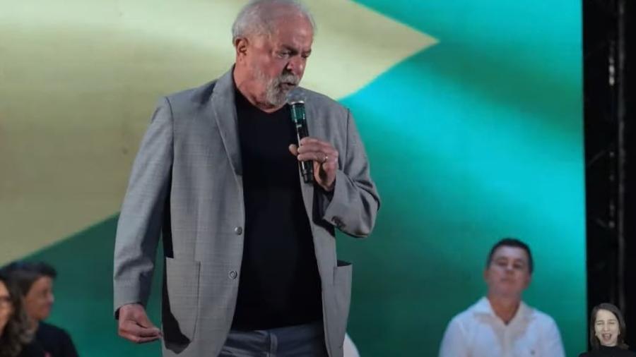 Lula participa de ato público no Centro de Convenções de Maceió (AL) no 2º dia de giro pelo Nordeste - Reprodução/Youtube