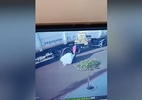 Vídeo mostra homem levando corpo de mulher morta dentro de saco em SP; veja - Reprodução