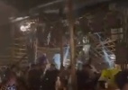 Estrutura de casa de eventos desaba e deixa 44 feridos na PB; veja vídeo - Reprodução