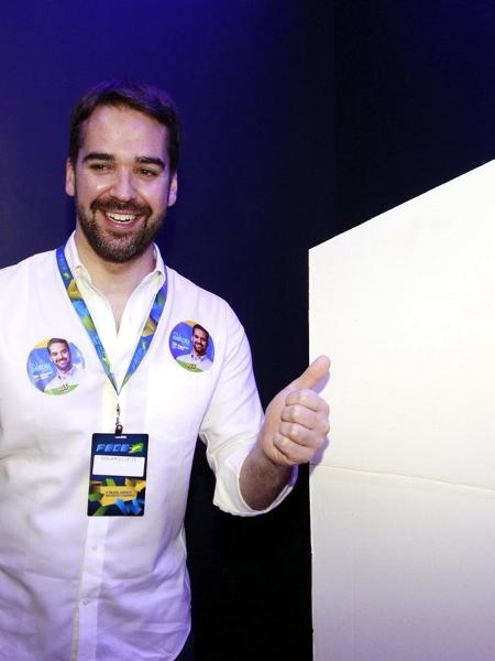 Eduardo Leite vota nas prévias - Divulgação/ PSDB