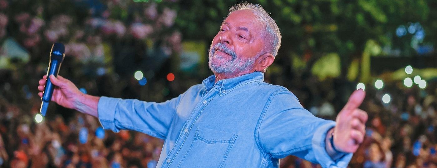 15.set.2022 - Lula em Montes Claros (MG), durante a campanha eleitoral: petista reuniu frente ampla e heterogênea contra Bolsonaro - RICARDO STUCKERT